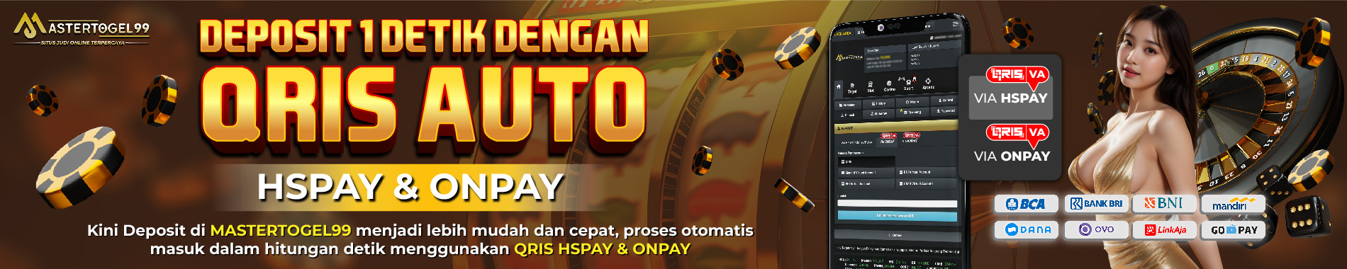 DEPOSIT 1 DETIK DENGAN QRIS MASTERTOGEL